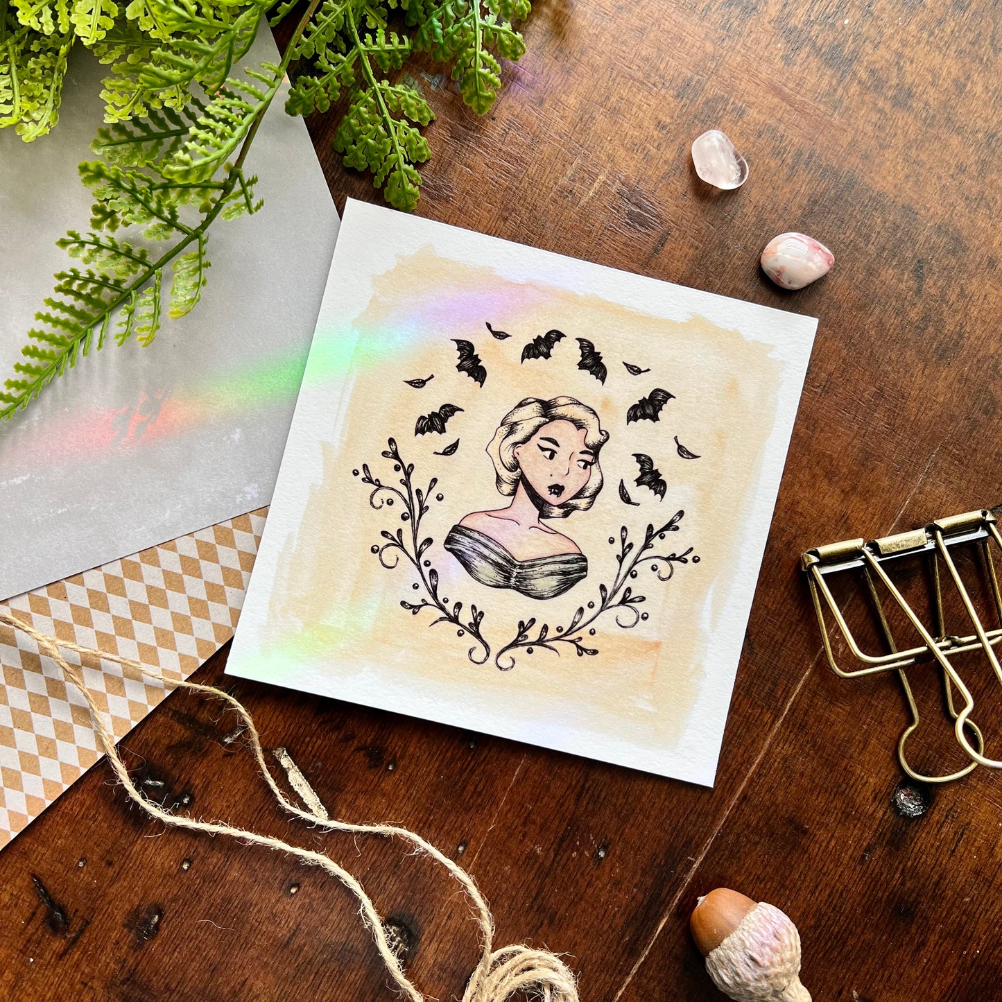 Glampire Art Print