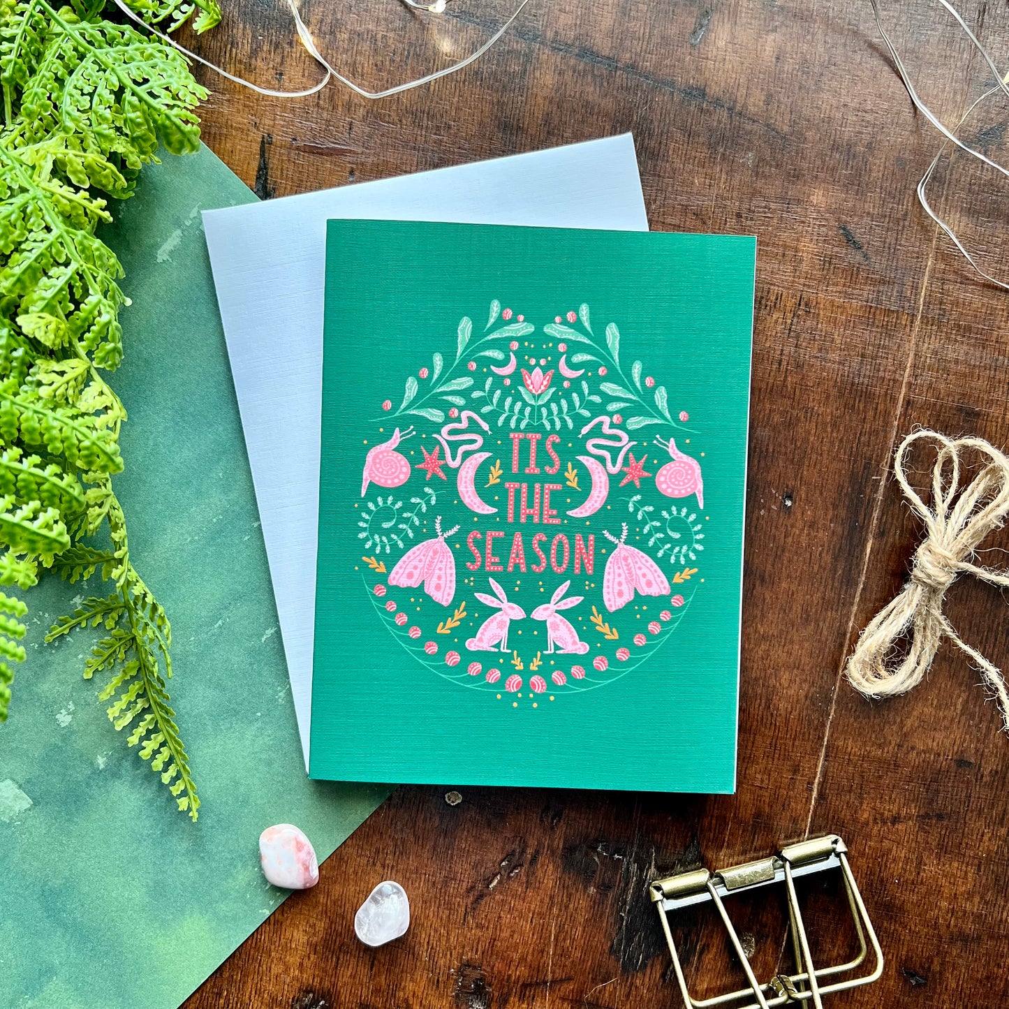 Christmas Magic Card (green)