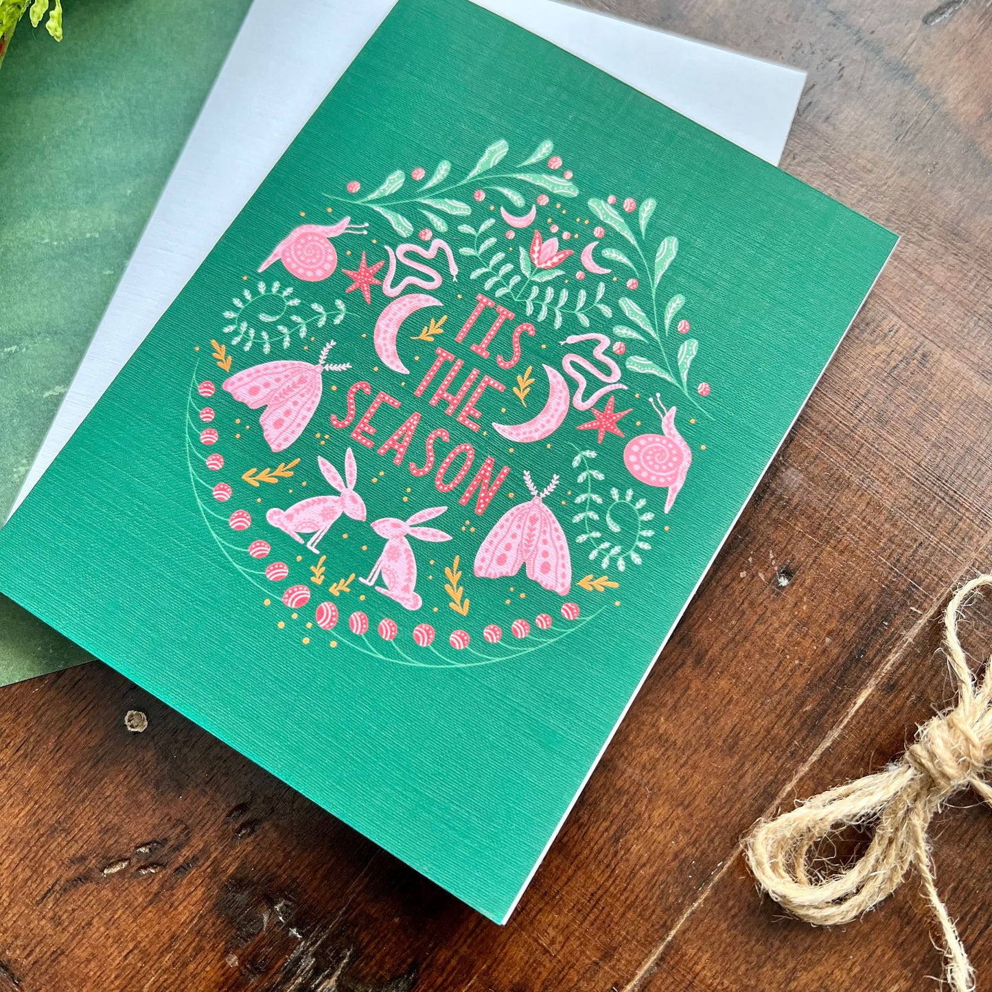 Christmas Magic Card (green)