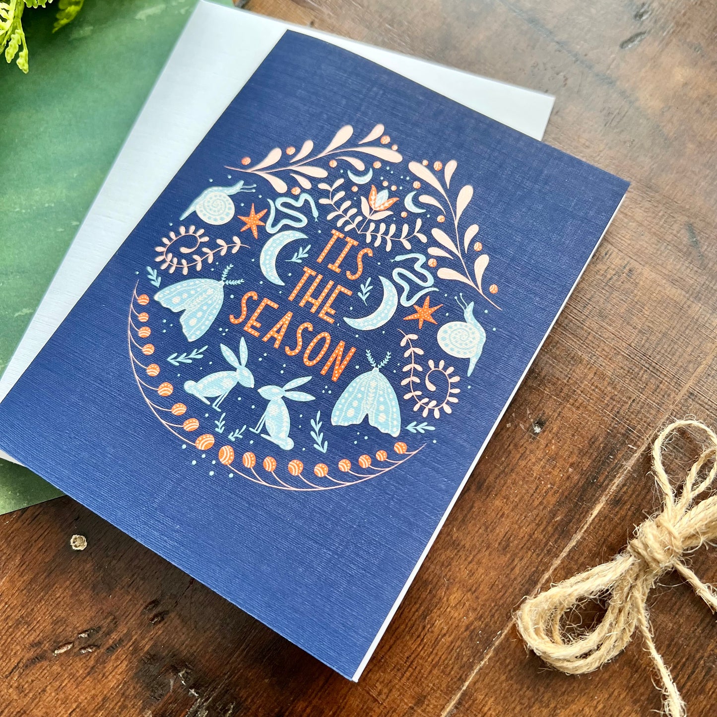 Christmas Magic Card (blue)