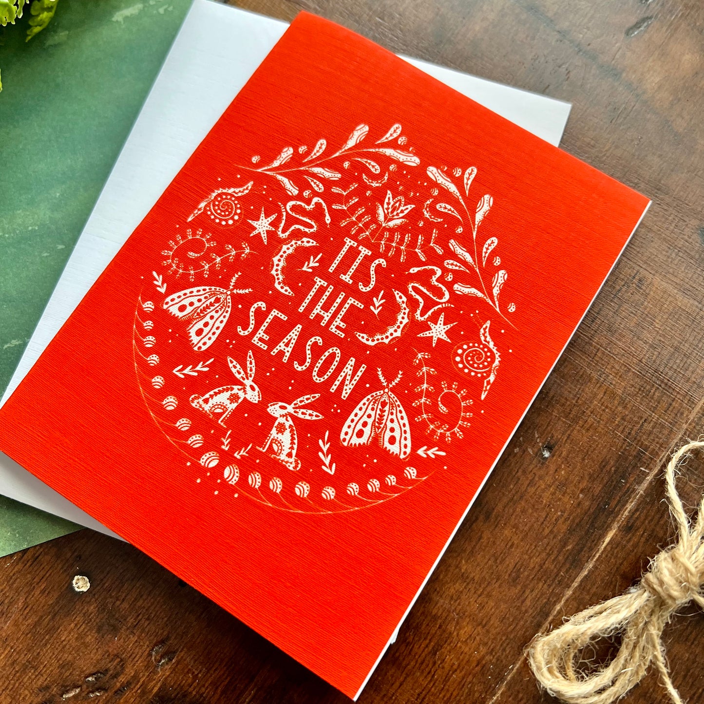 Christmas Magic Card (red)