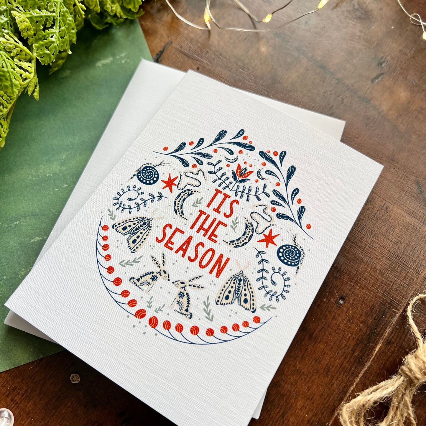 Christmas Magic Card (white)