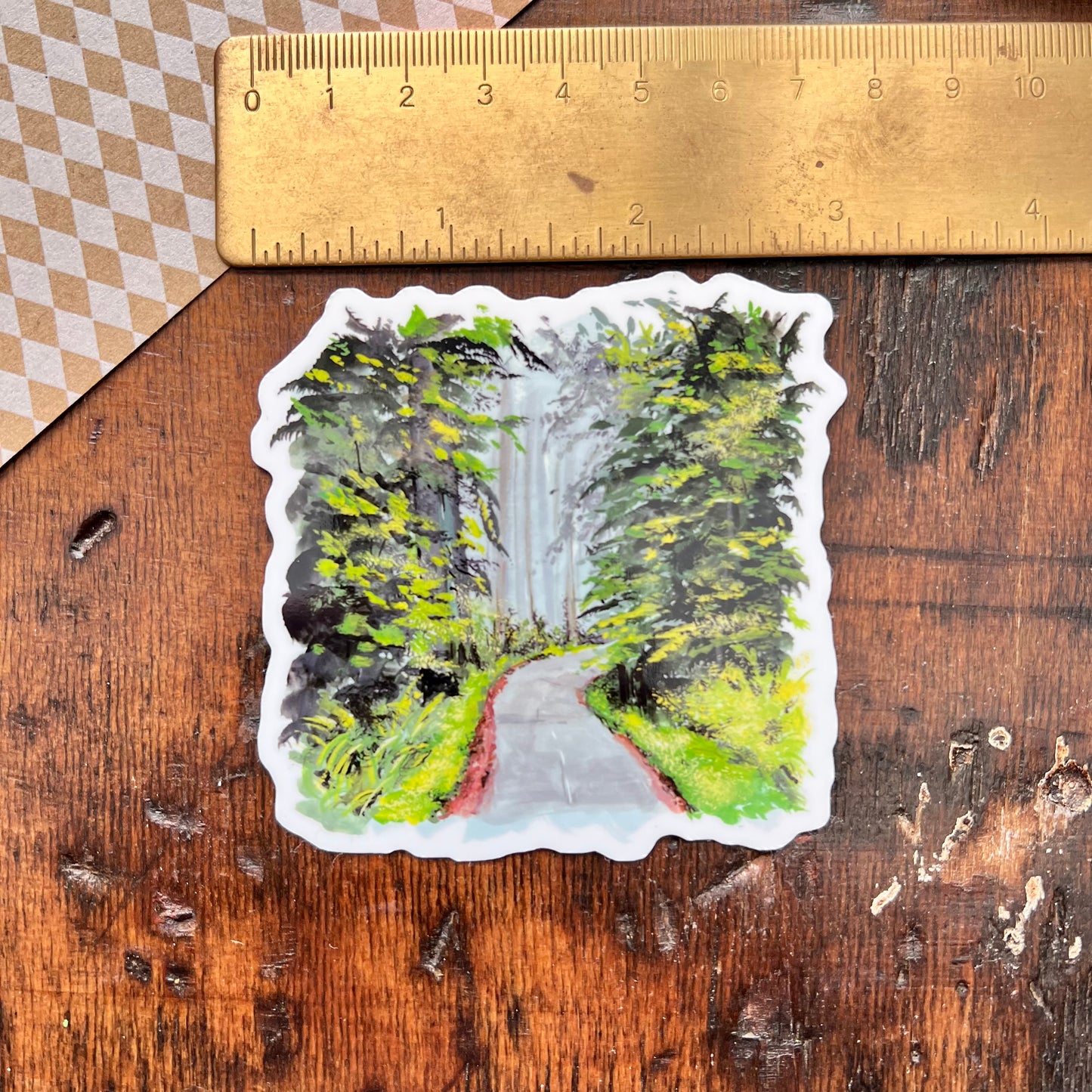 Forest Vinyl Sticker