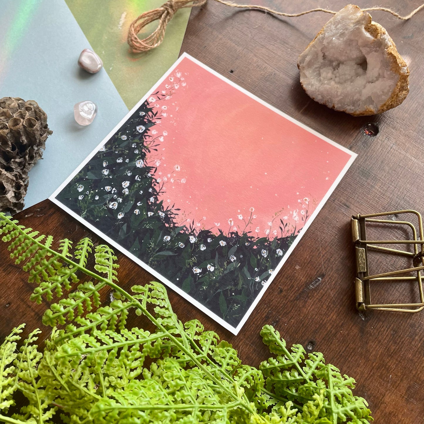 Floral Field Art Print