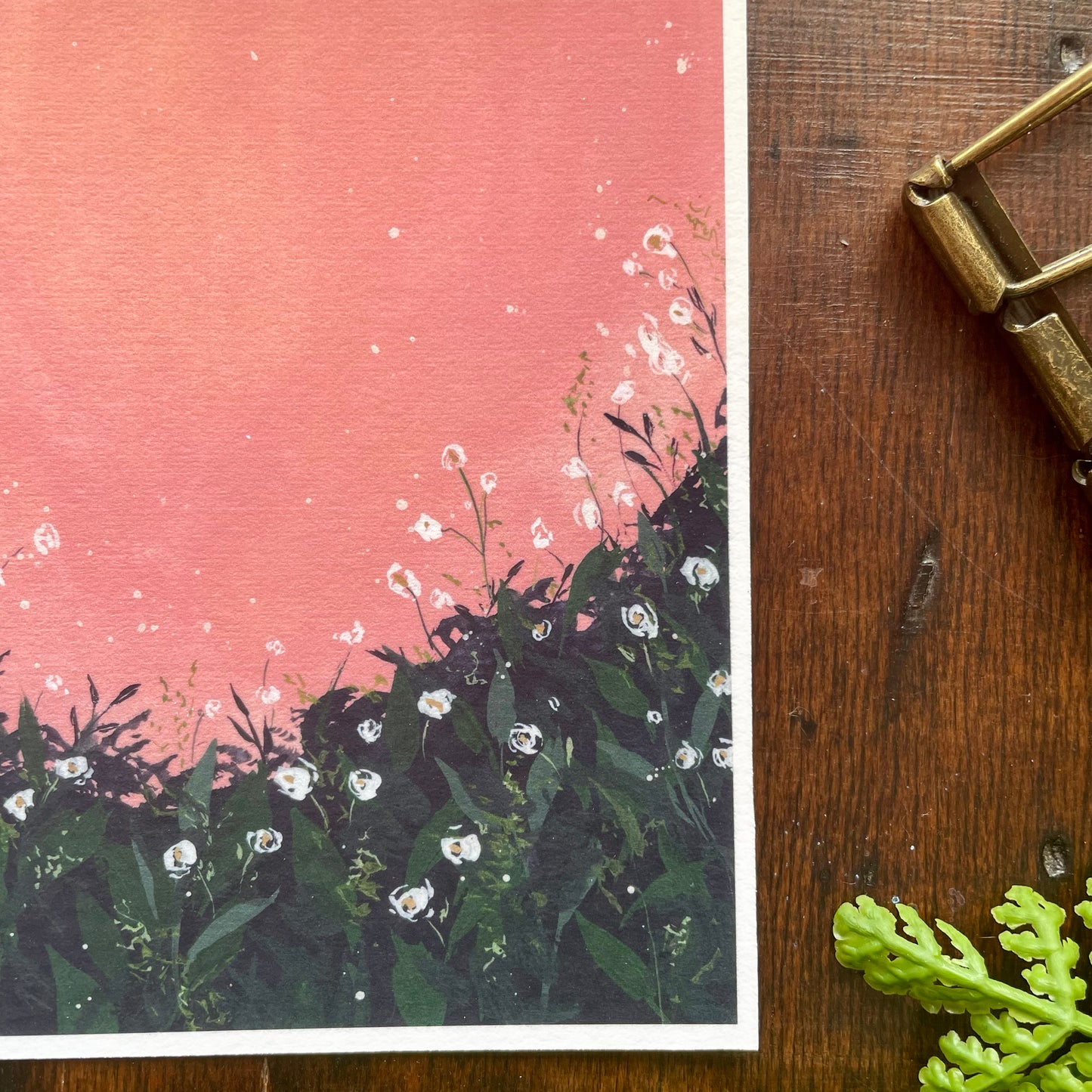 Floral Field Art Print