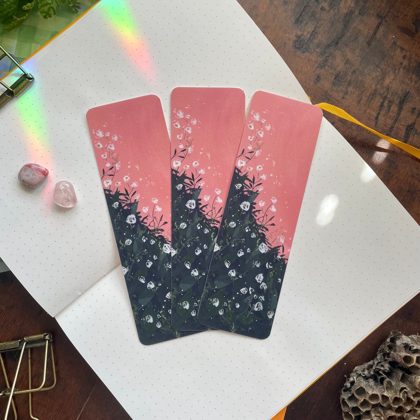Flower Field Bookmark
