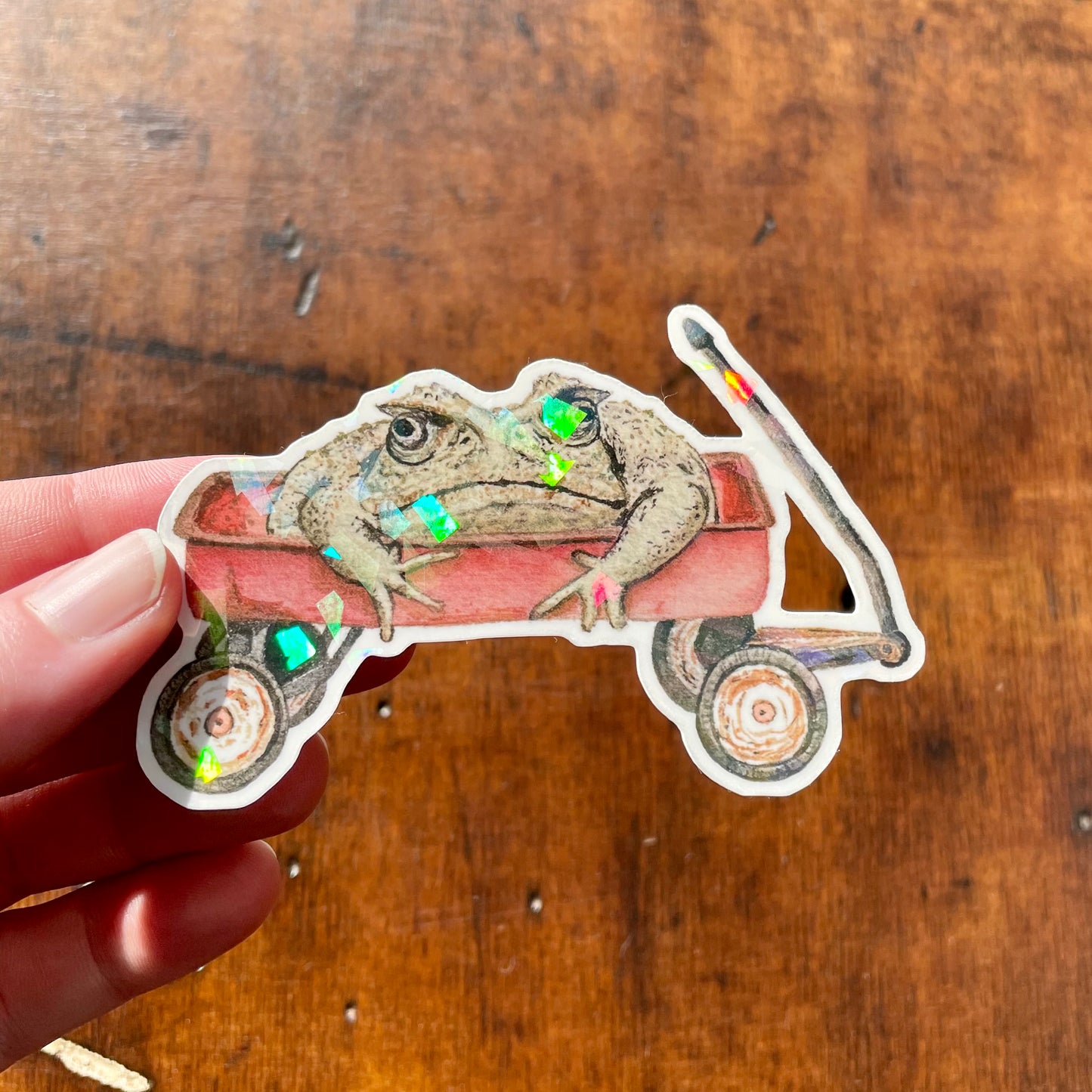 Herbert the Toad Vinyl Sticker