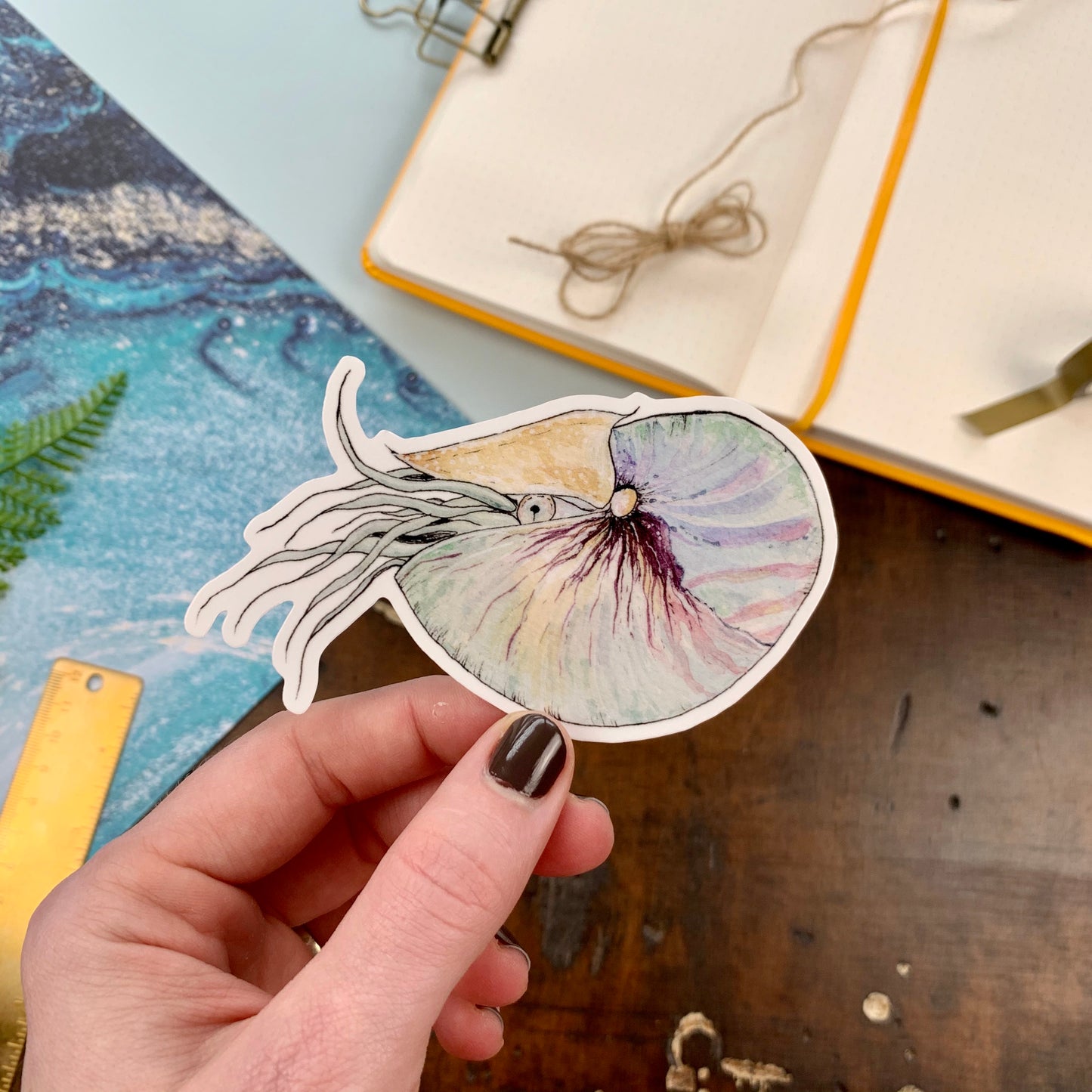 Nautilus Vinyl Sticker