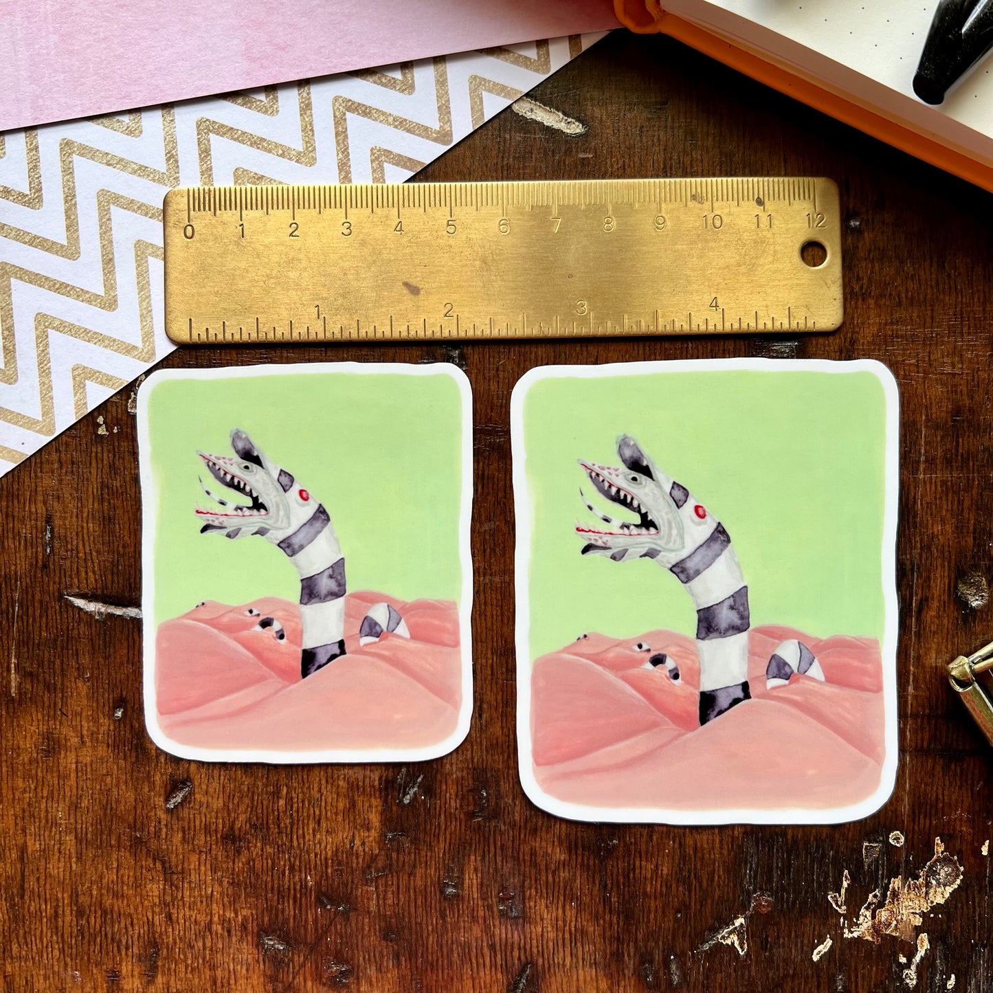 Sandworm Vinyl Sticker