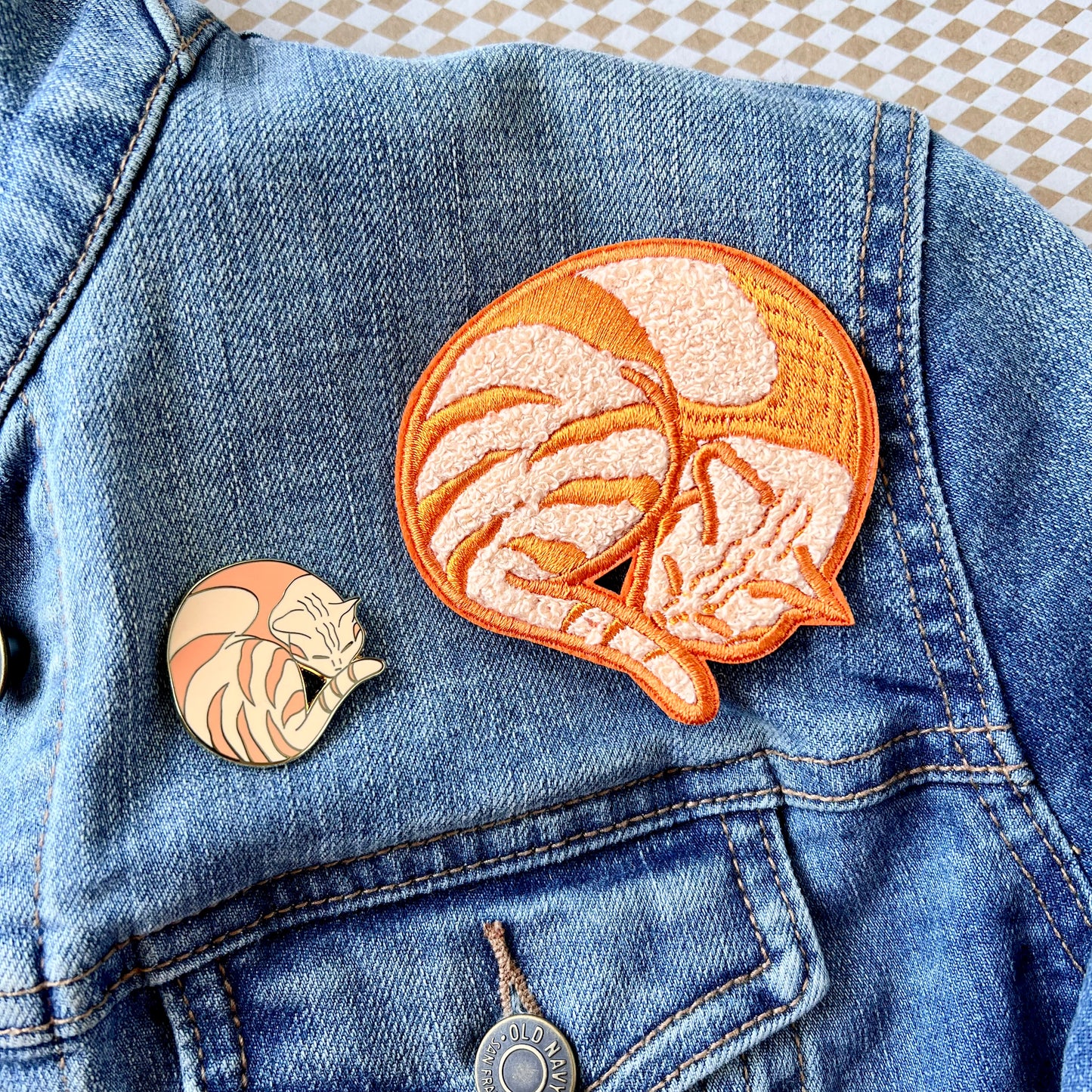 Cat Nap Enamel Pin