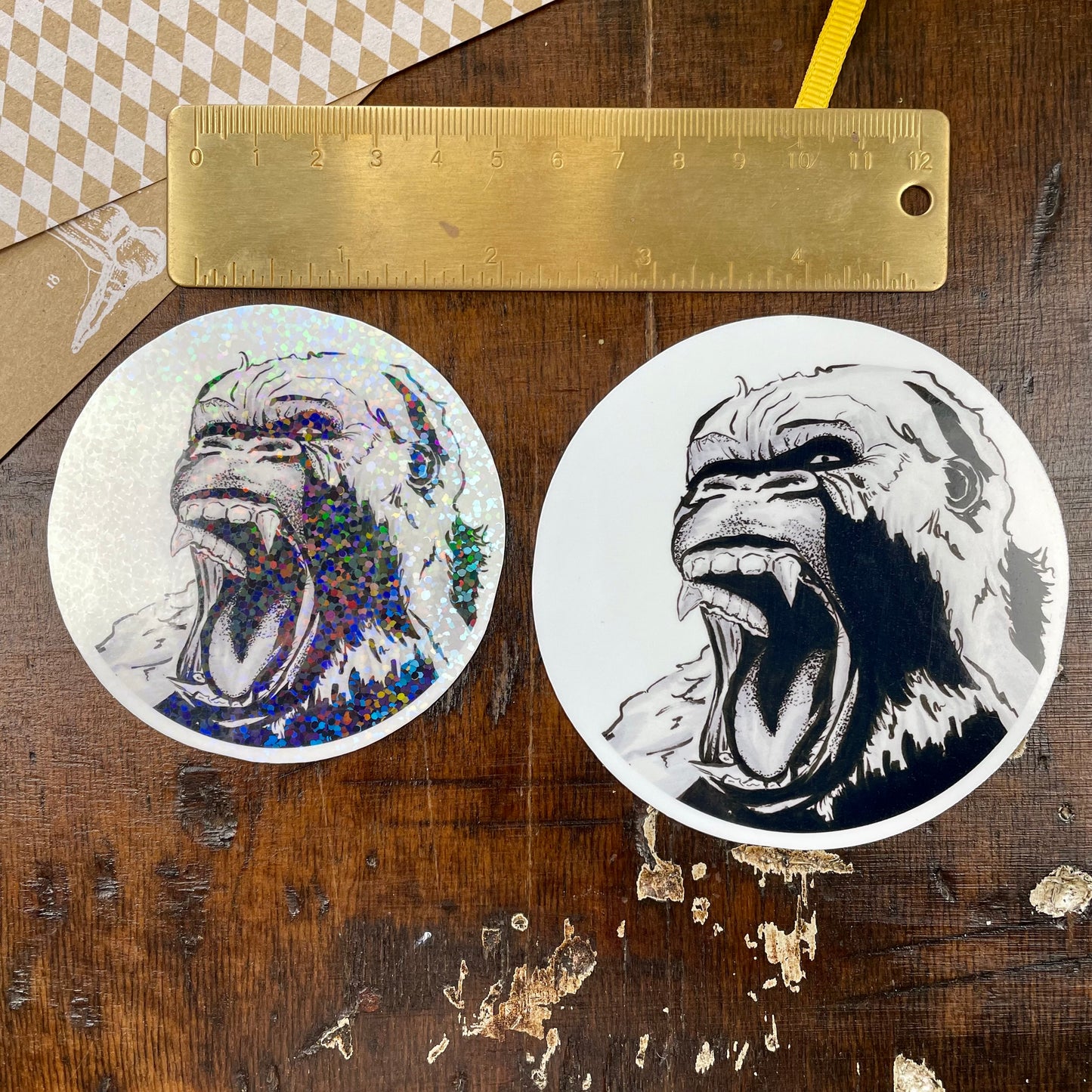 King Kong Vinyl Sticker