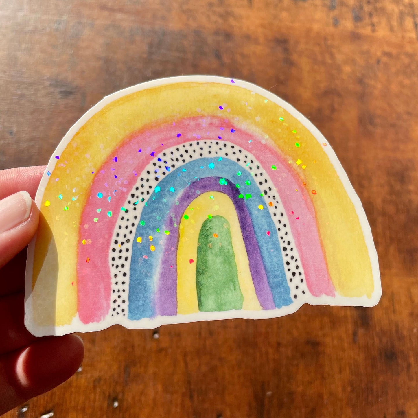 Rainbow Vinyl Sticker