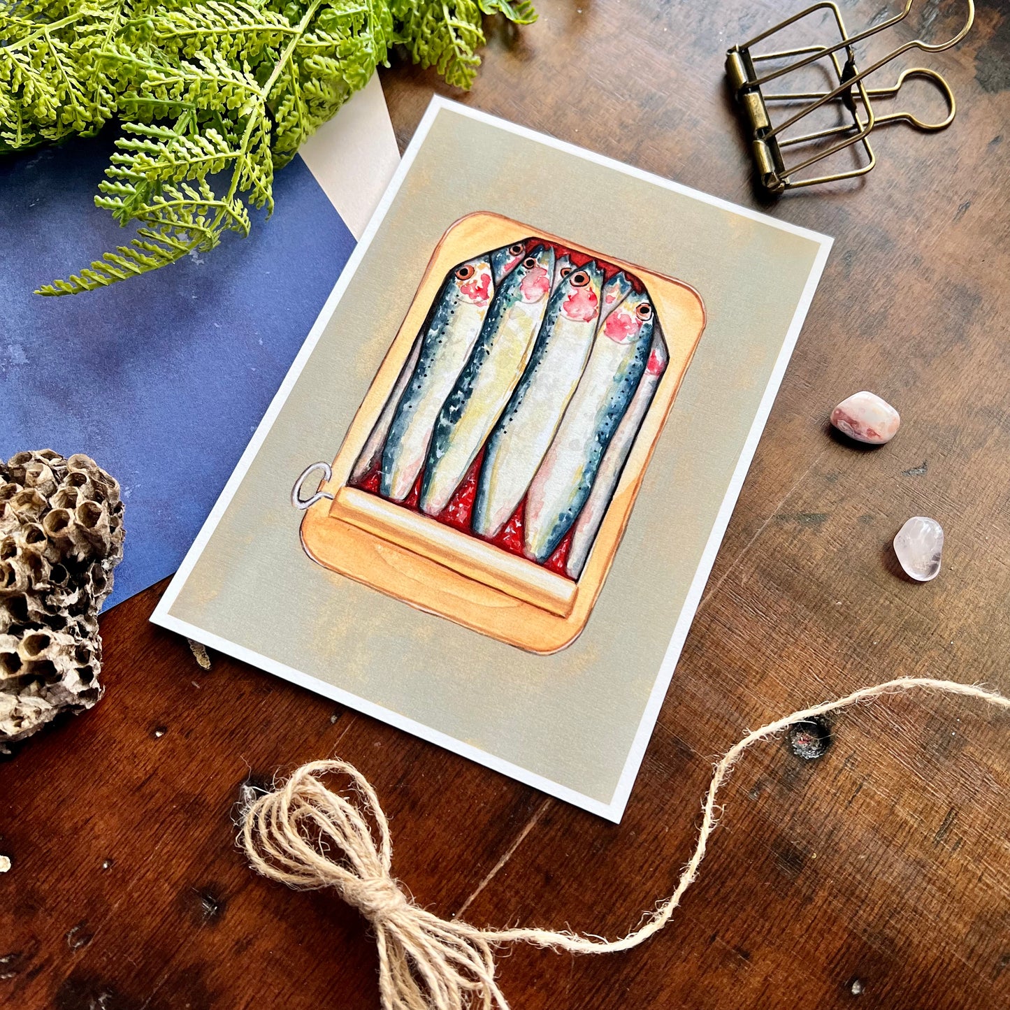 Packed Like Sardines Print