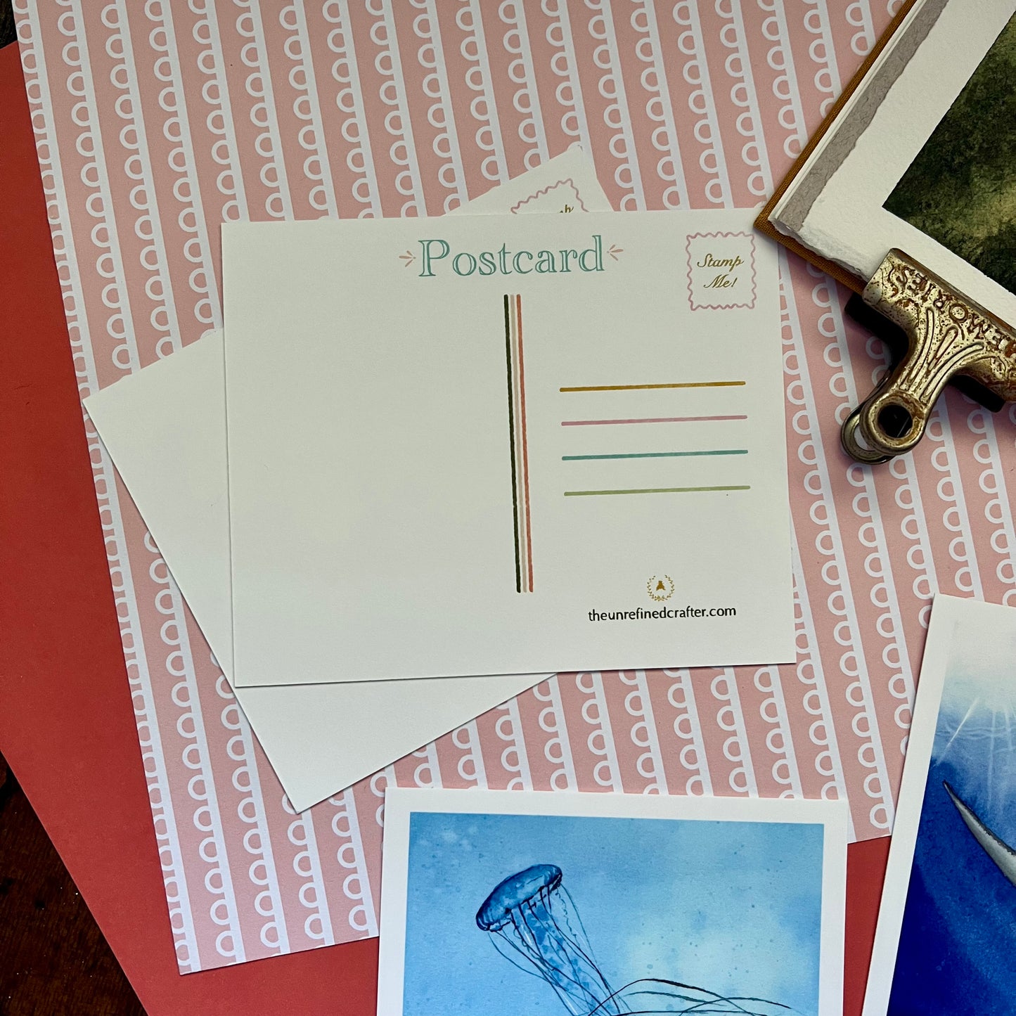Ocean Polaroid Postcard Set