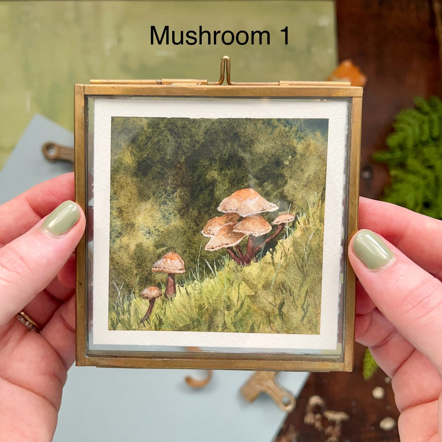 Tiny Forest Original Watercolor Paintings