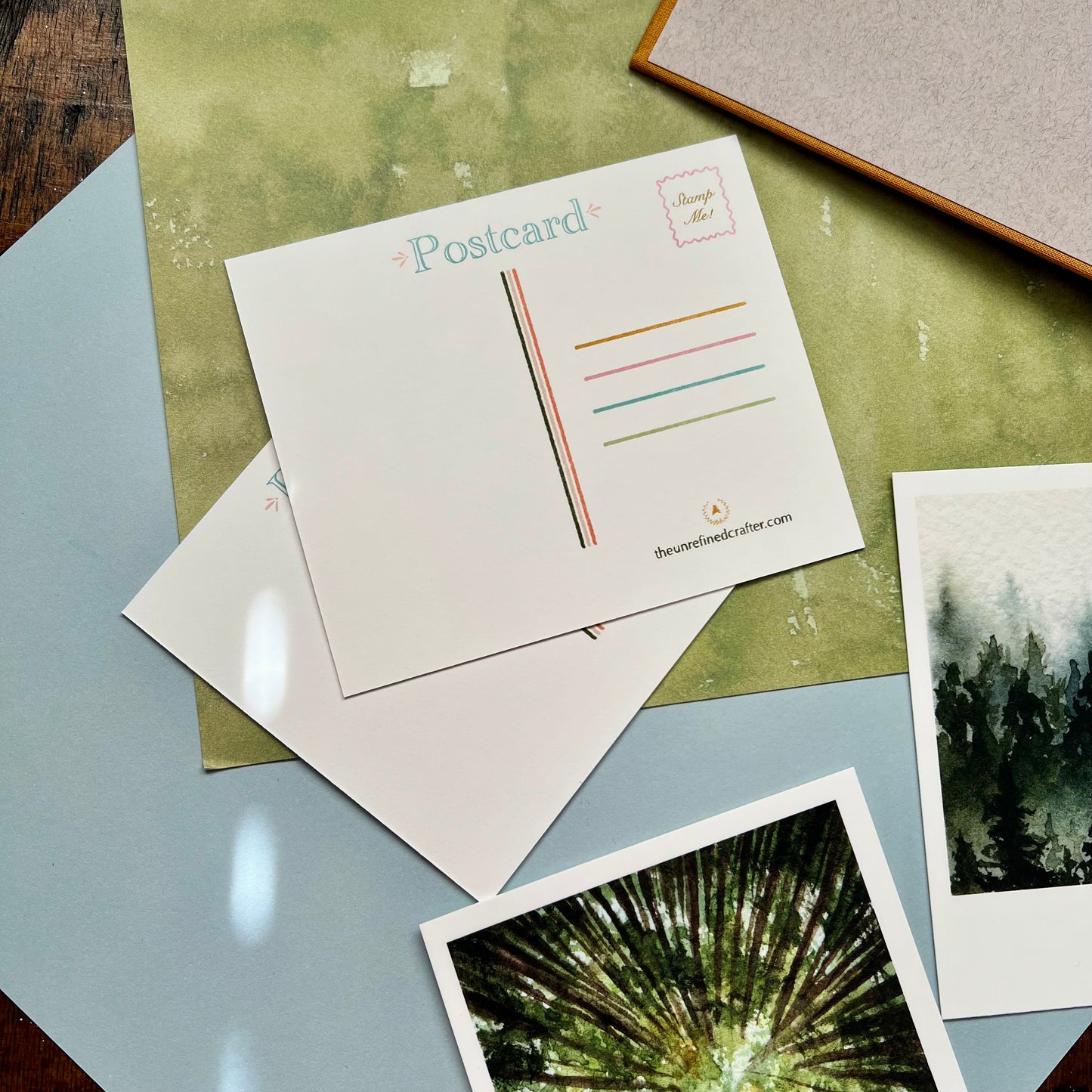 Tiny Forest Polaroid Postcard Set