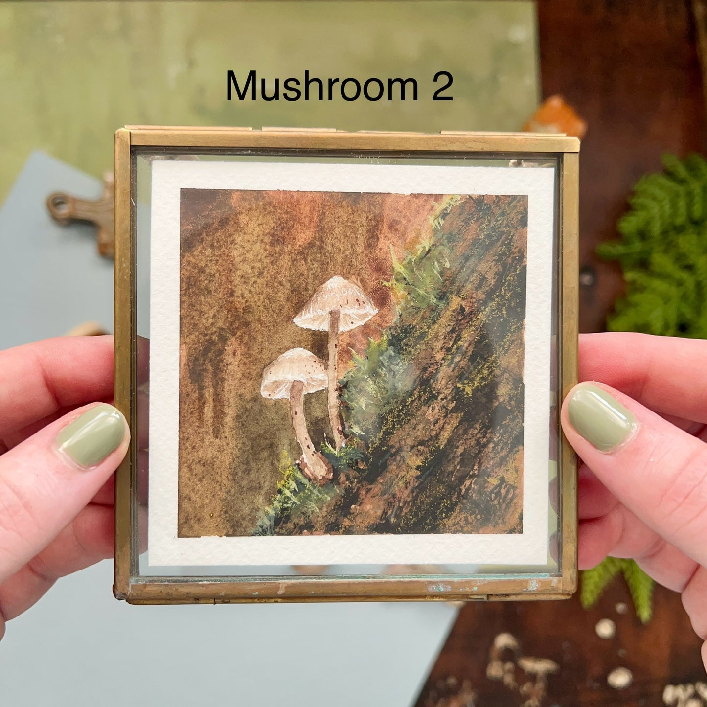 Tiny Forest Original Watercolor Paintings