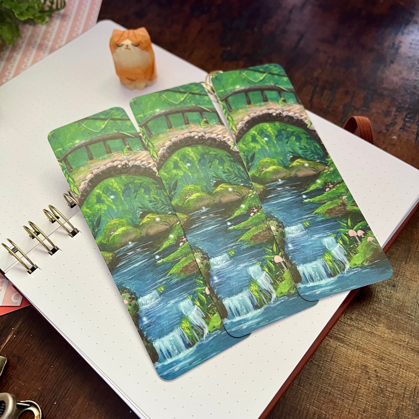 Cobblestone Bridge Bookmark