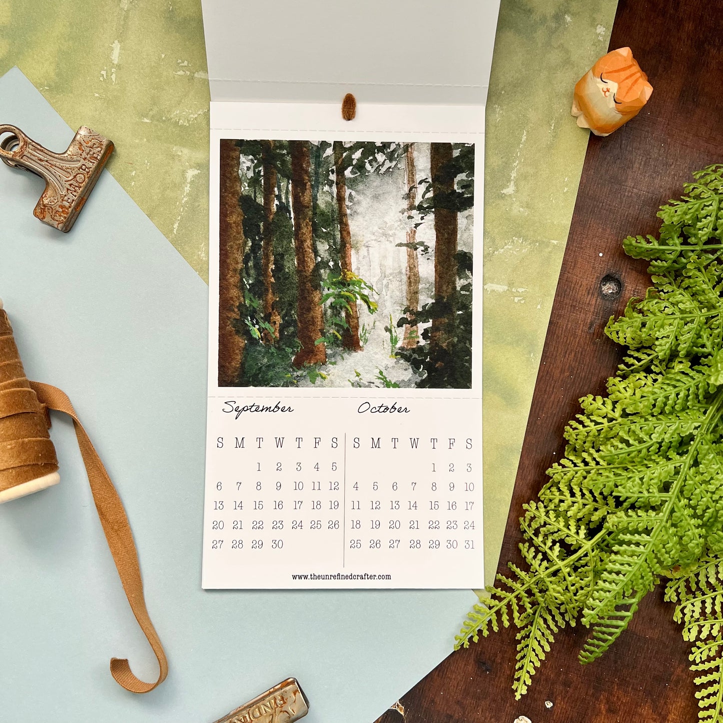 2026 Tiny Forest Calendar