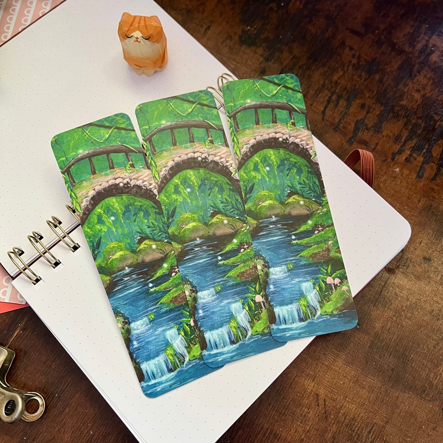 Cobblestone Bridge Bookmark