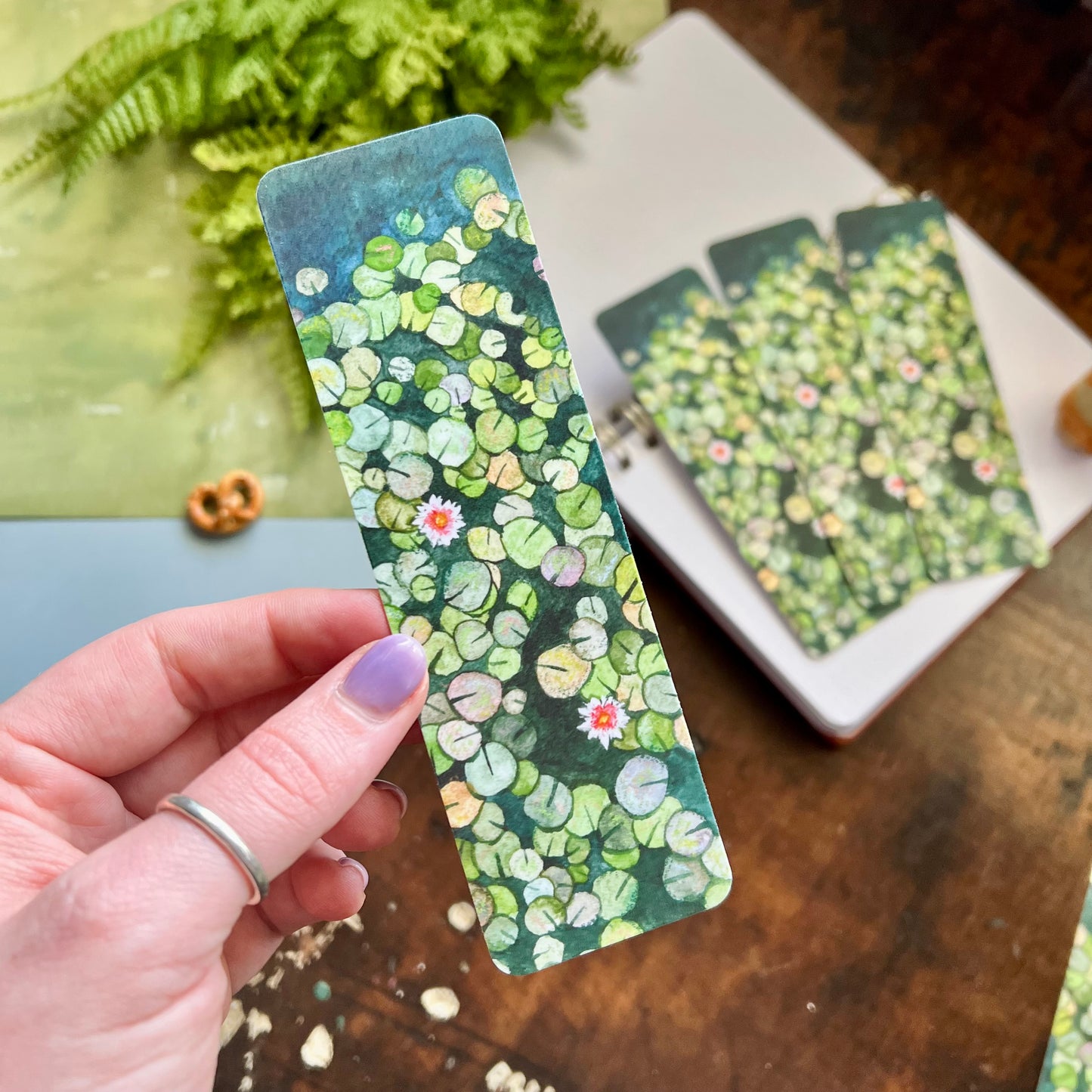 Lily Pad Bookmark