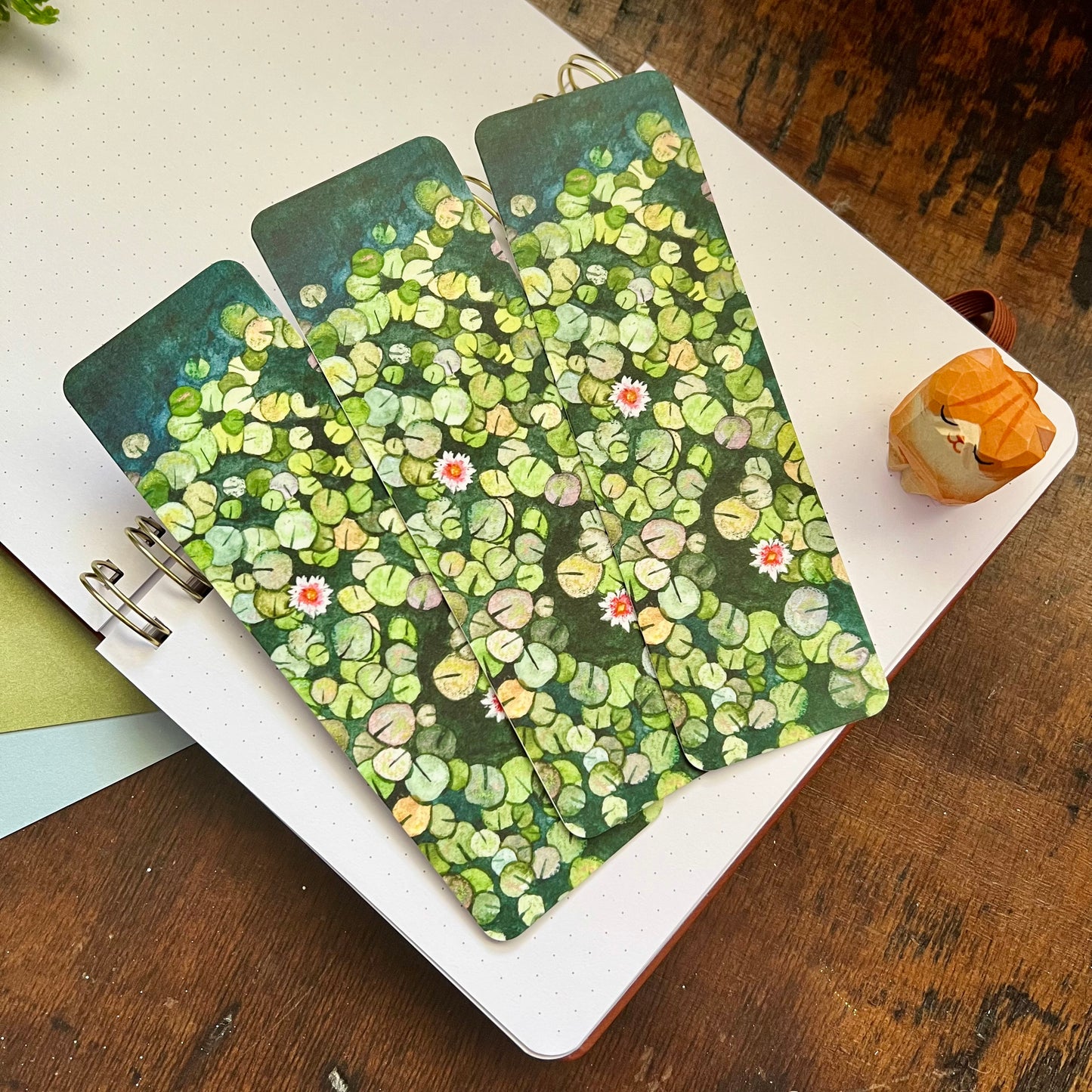 Lily Pad Bookmark