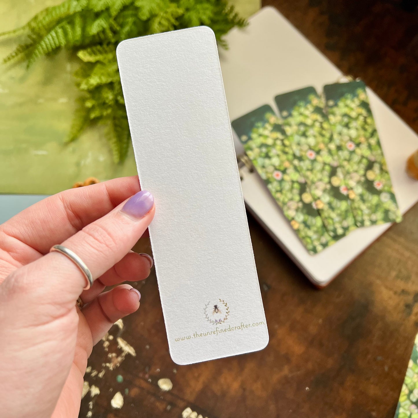 Lily Pad Bookmark