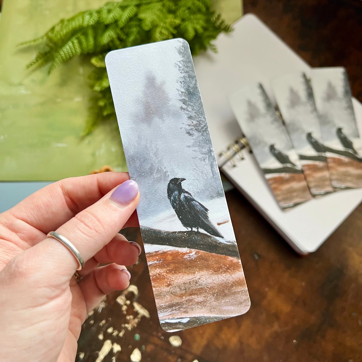 Raven Bookmark