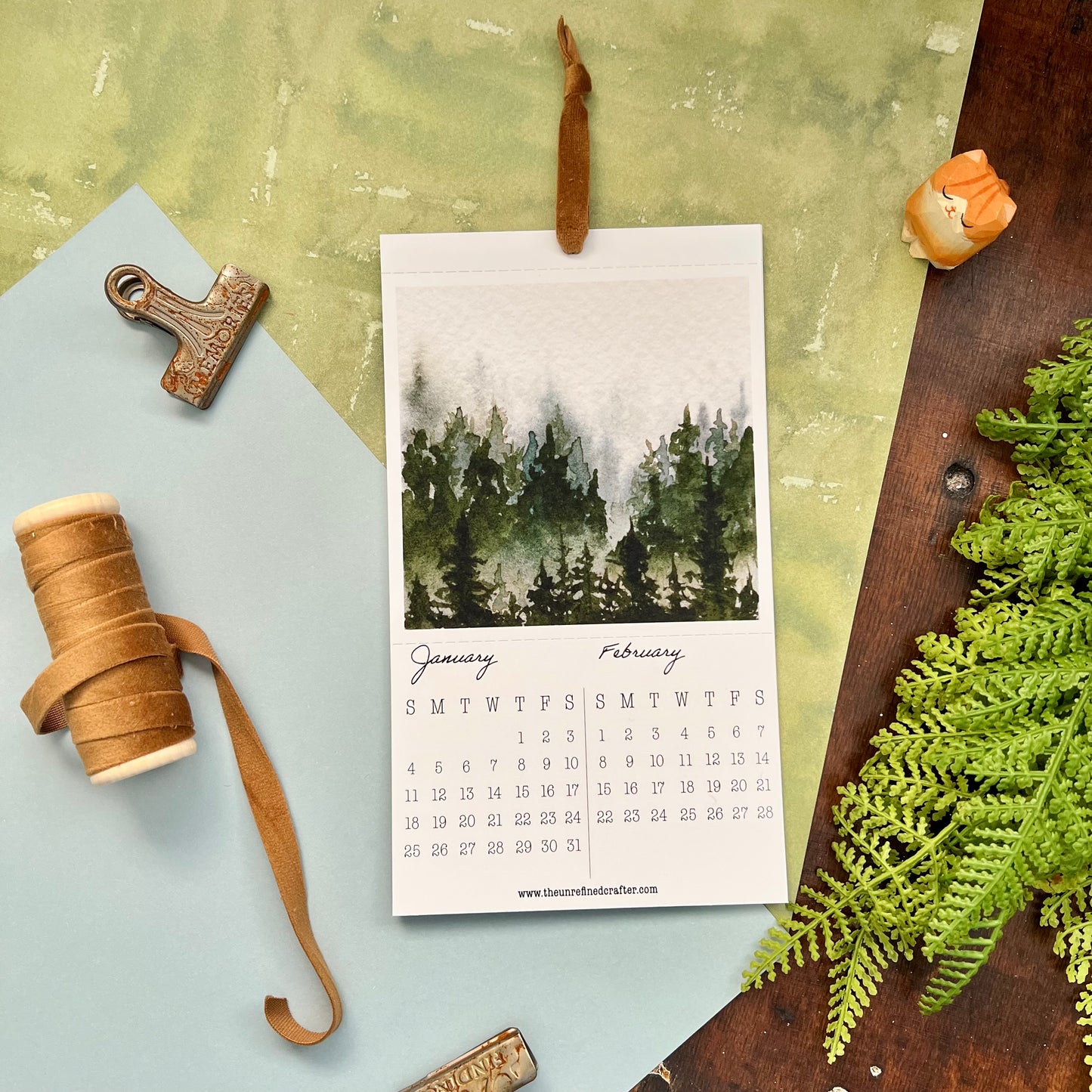 2026 Tiny Forest Calendar