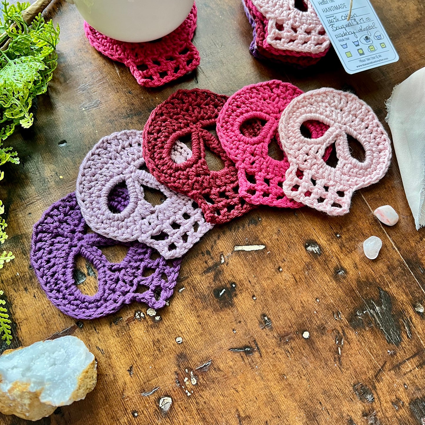 Skull Coaster Set | Bouquet Palette