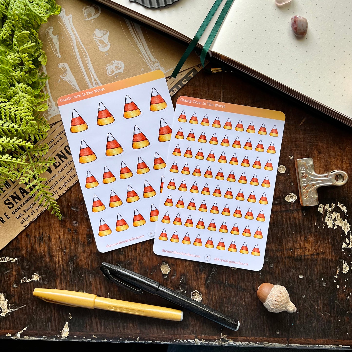 Candy Corn Is The Worst Sticker Sheet