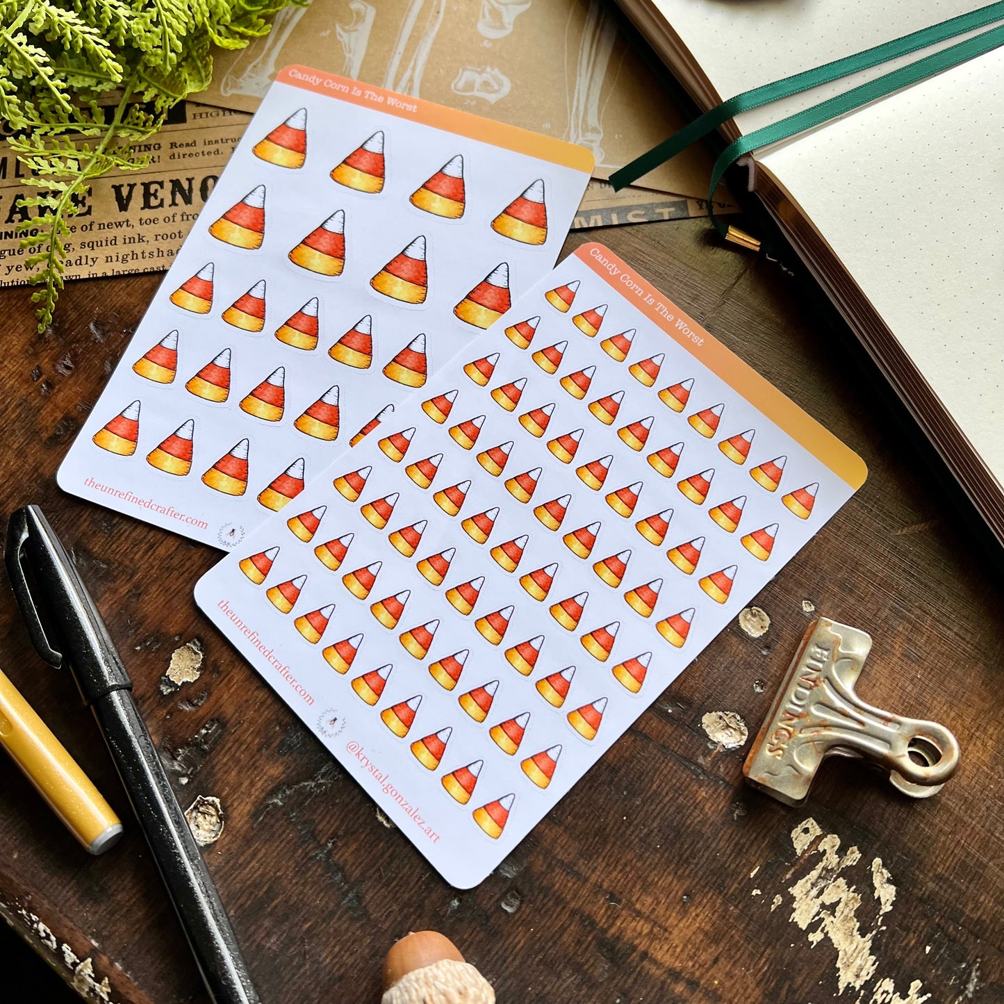 Candy Corn Is The Worst Sticker Sheet