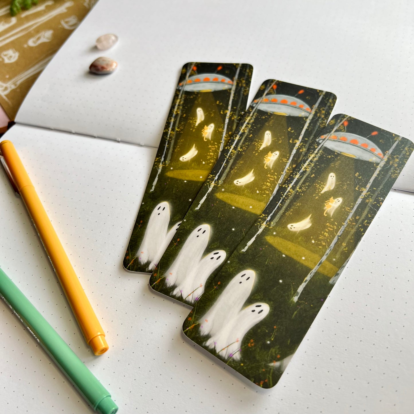 Ghost Abduction Bookmark
