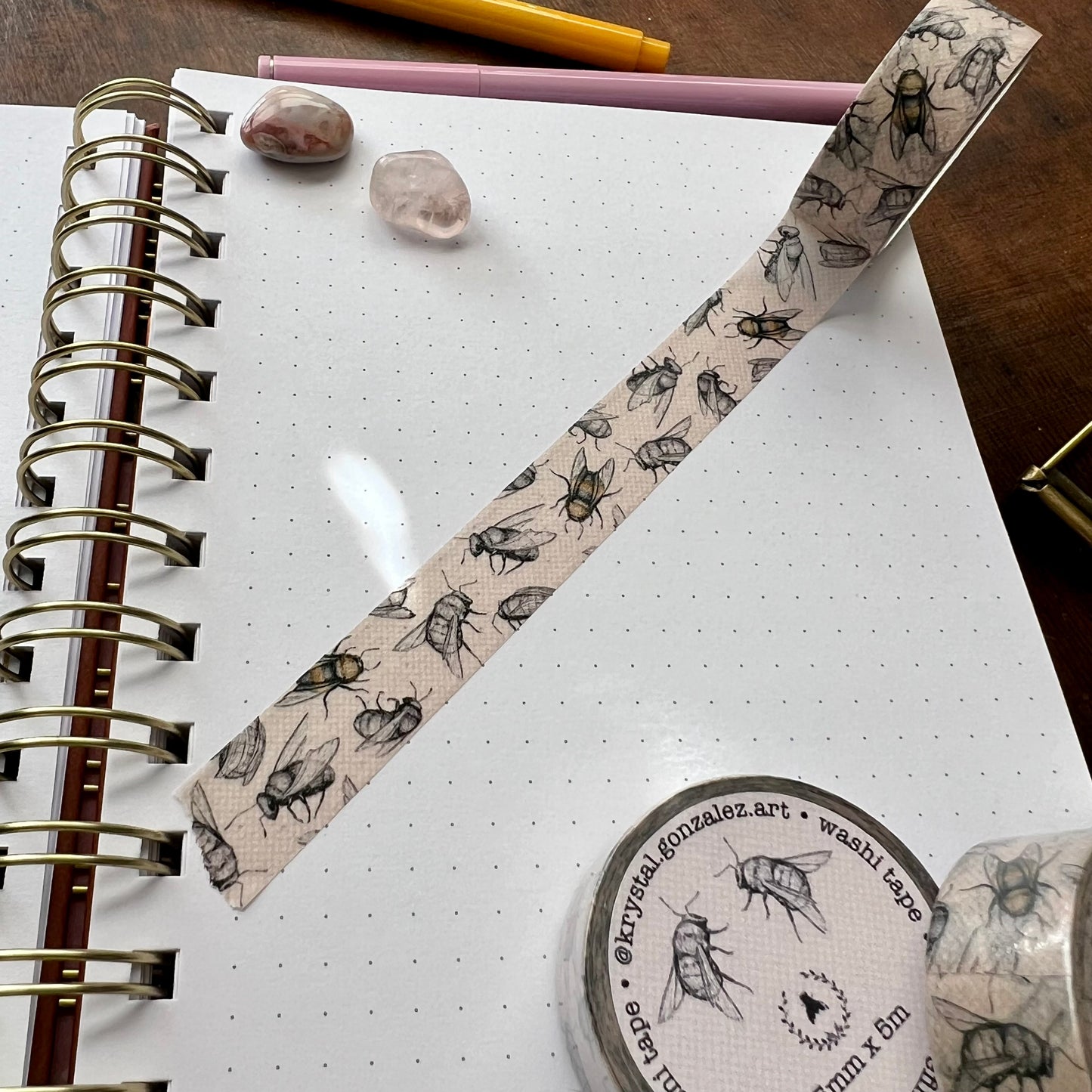 Sketchy Busy Bee Washi Tape