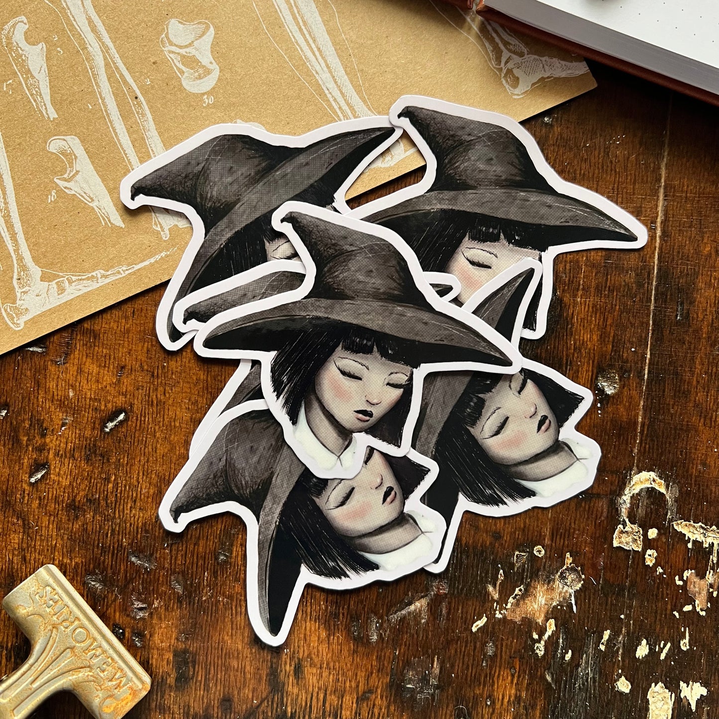 Witch Vinyl Sticker