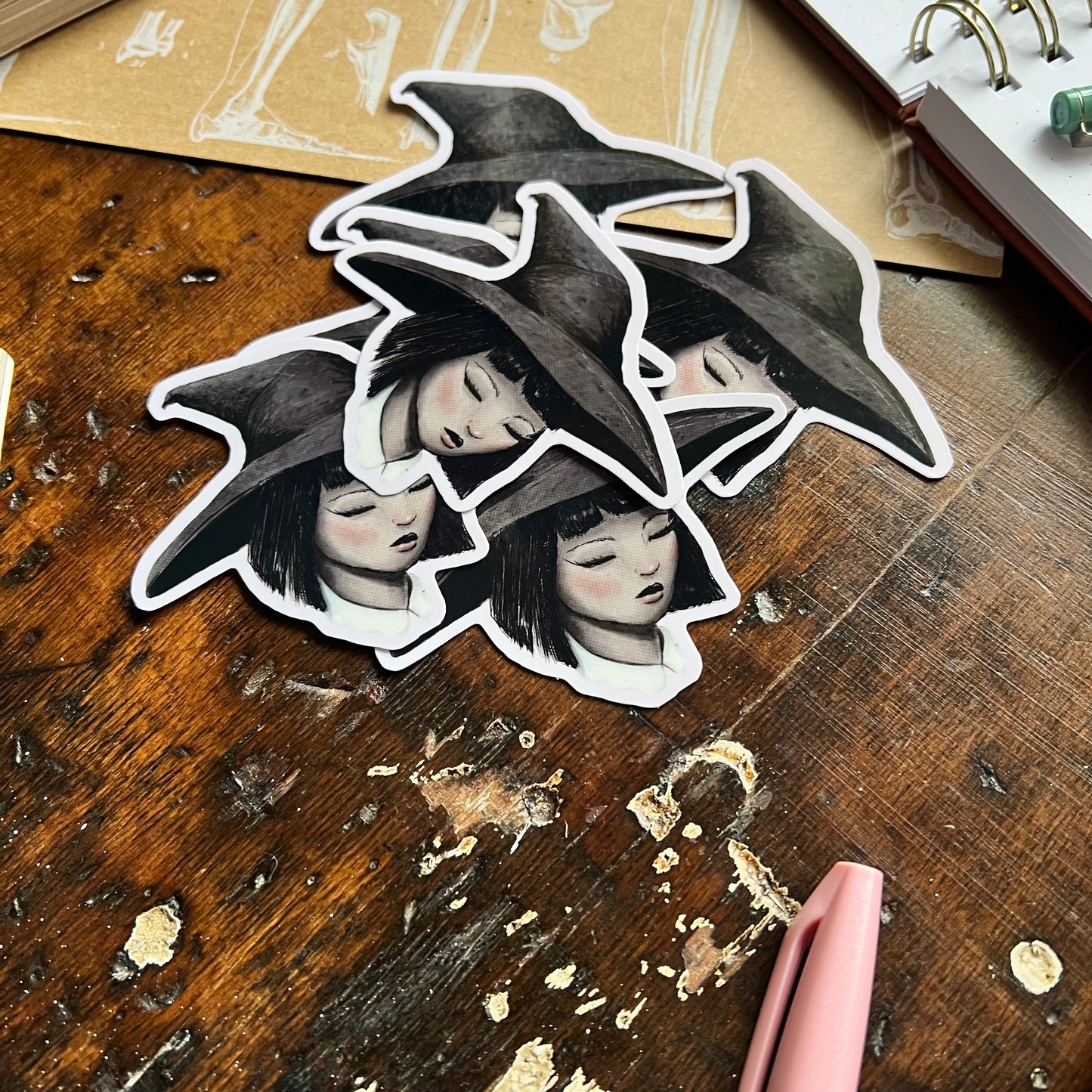 Witch Vinyl Sticker