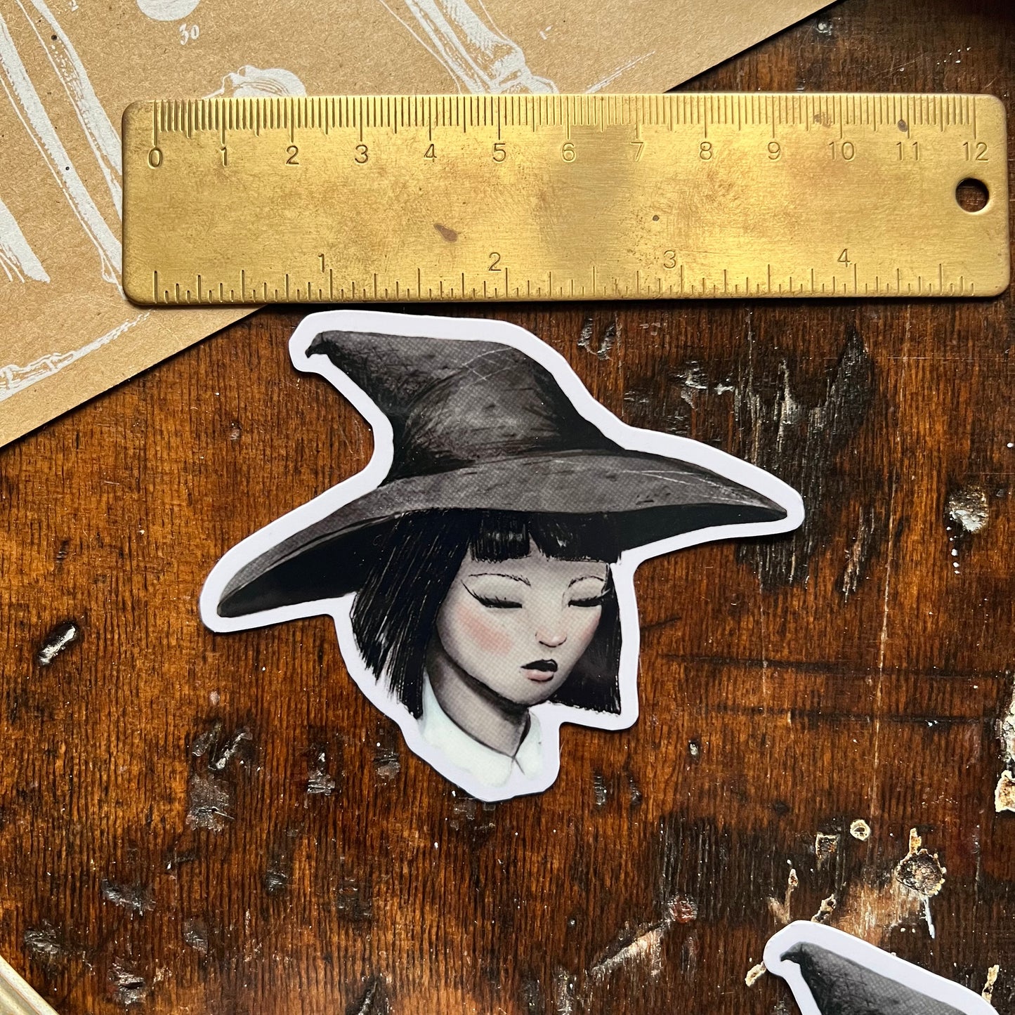 Witch Vinyl Sticker