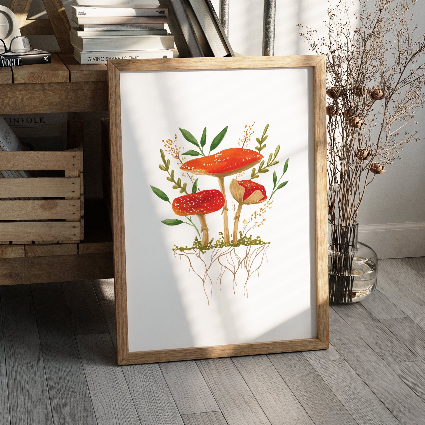 Mushroom Art Print