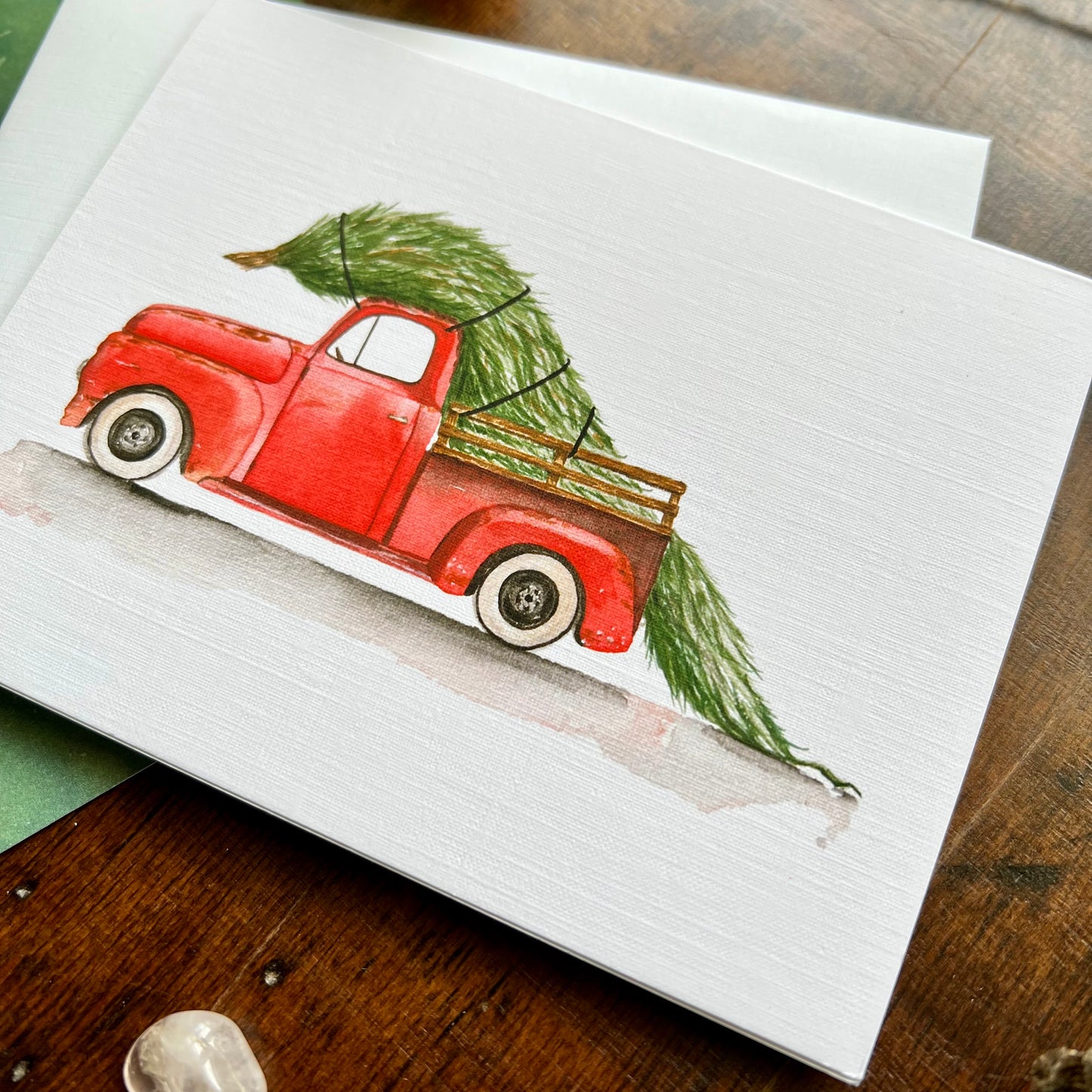 Vintage Truck Card