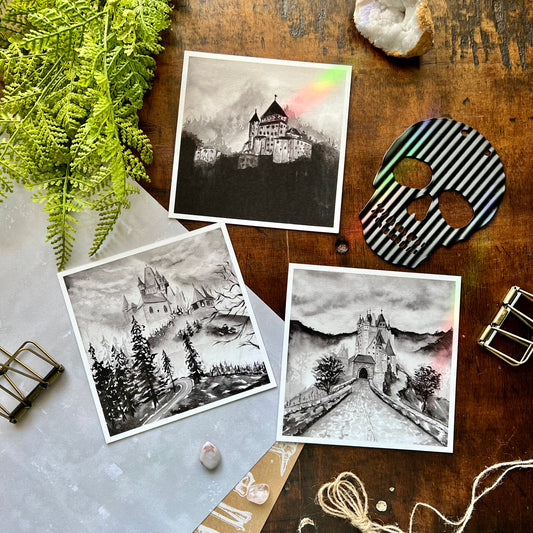 Haunted House Art Prints