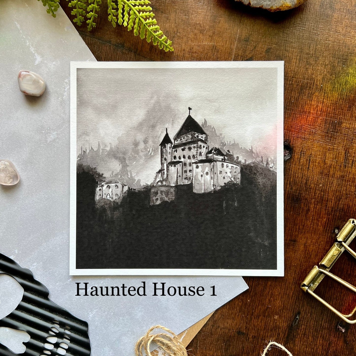 Haunted House Art Prints