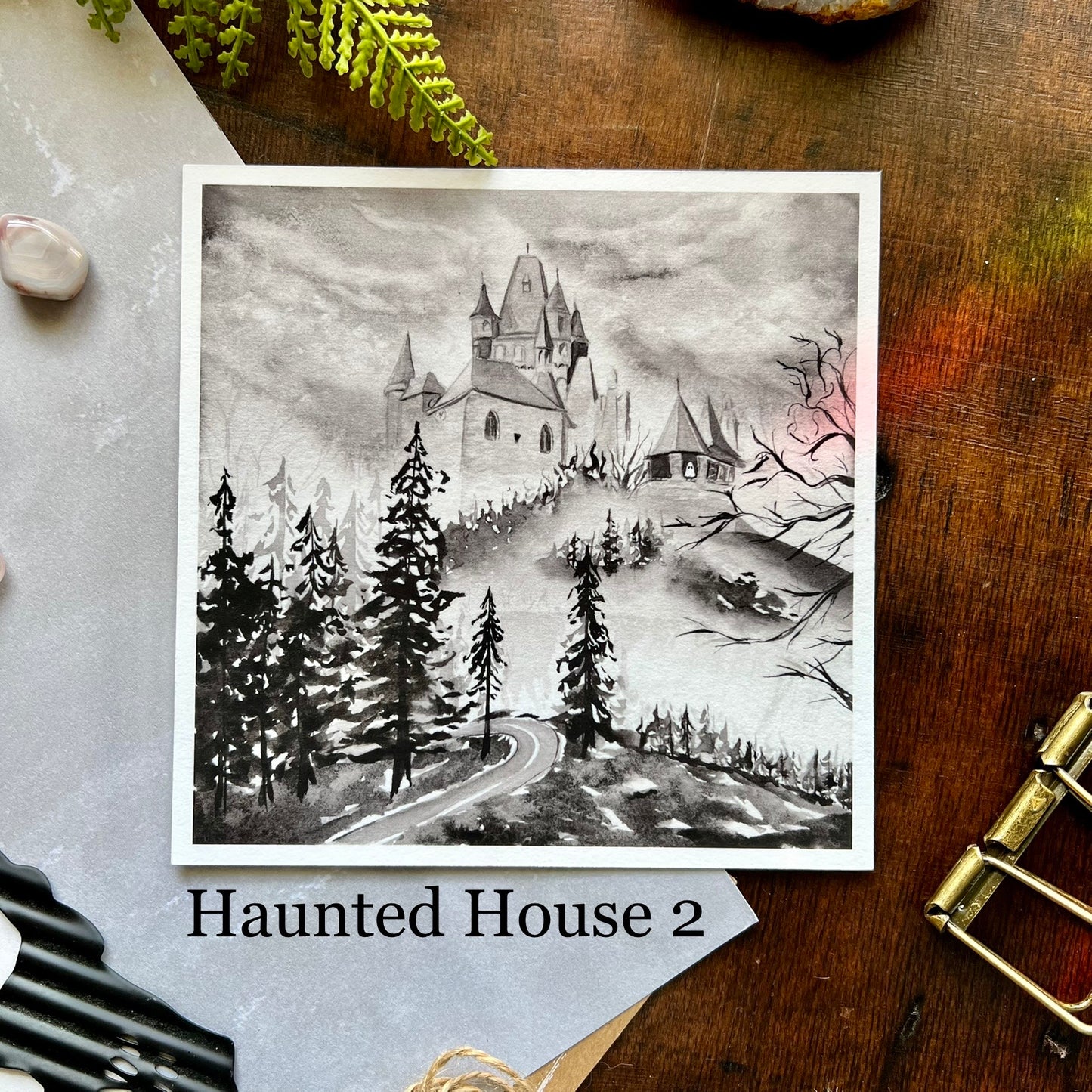 Haunted House Art Prints
