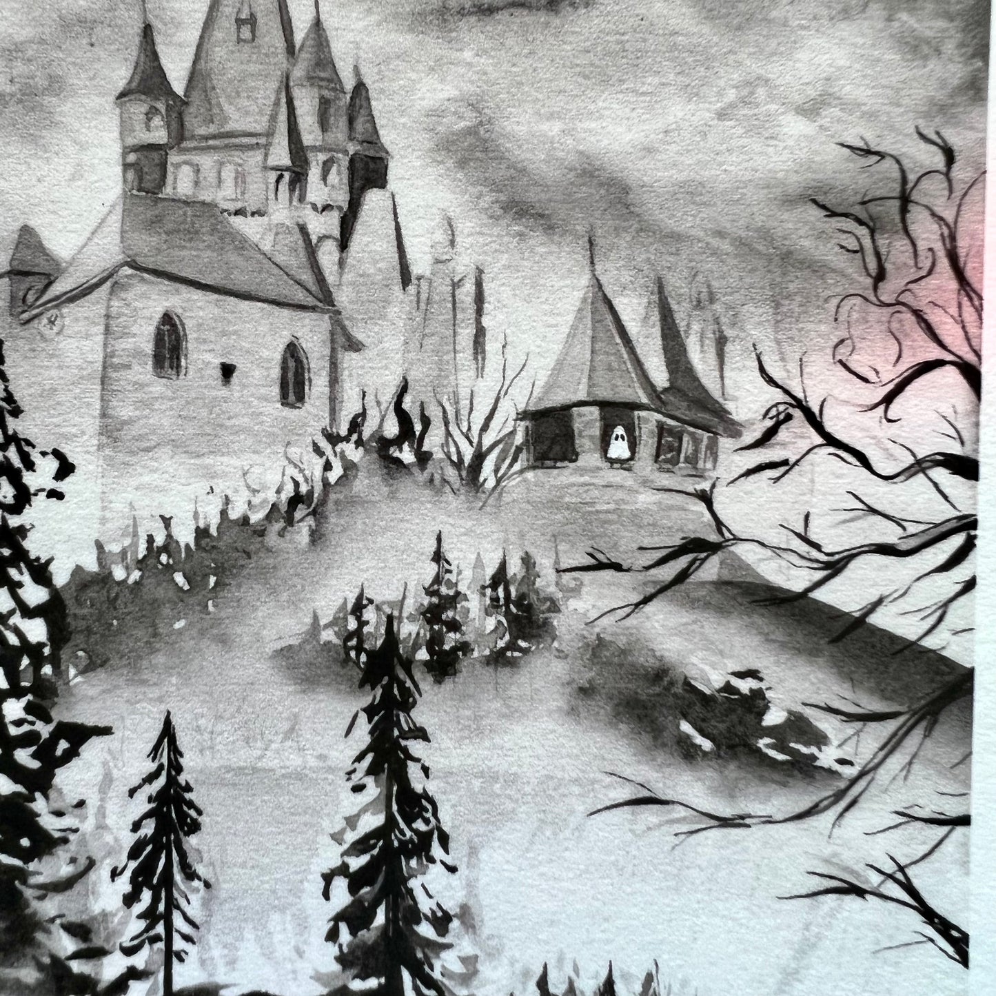 Haunted House Art Prints
