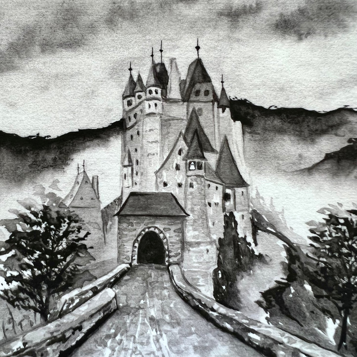 Haunted House Art Prints