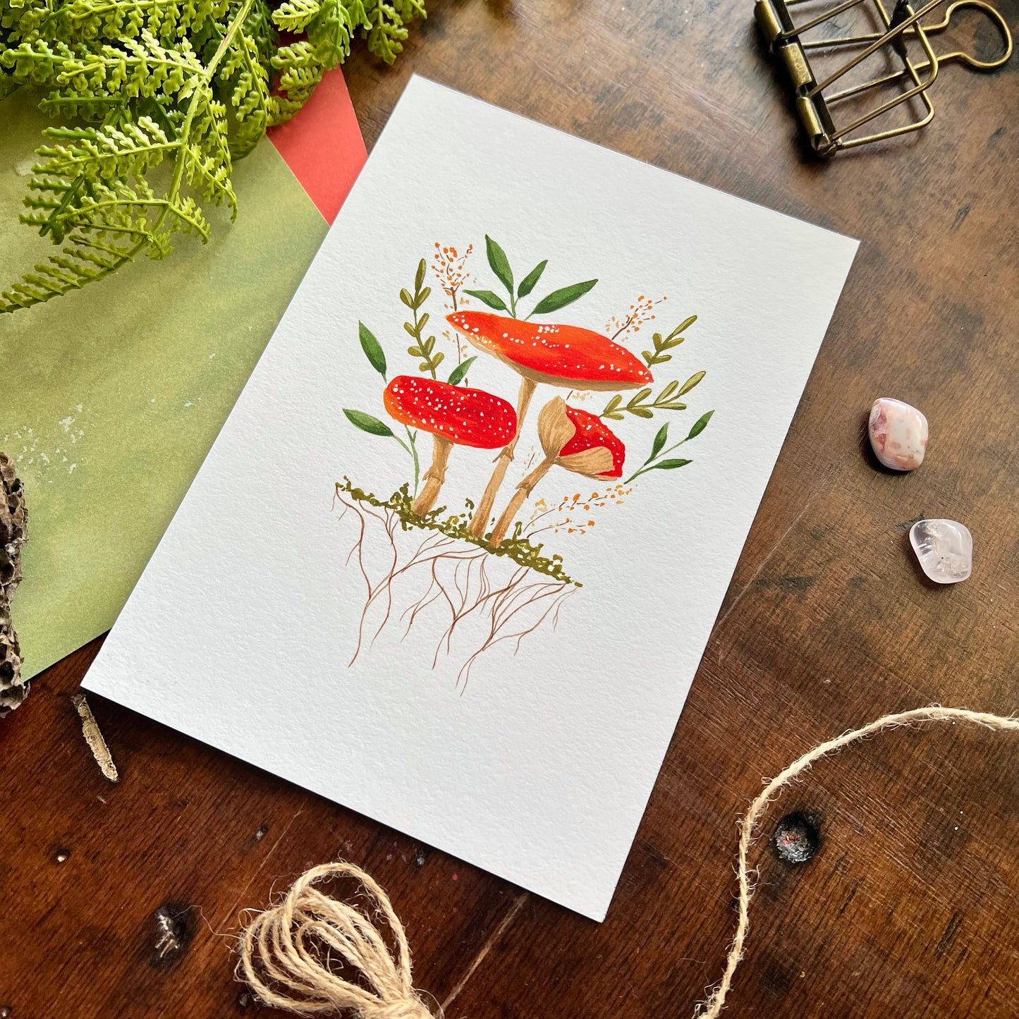 Mushroom Art Print