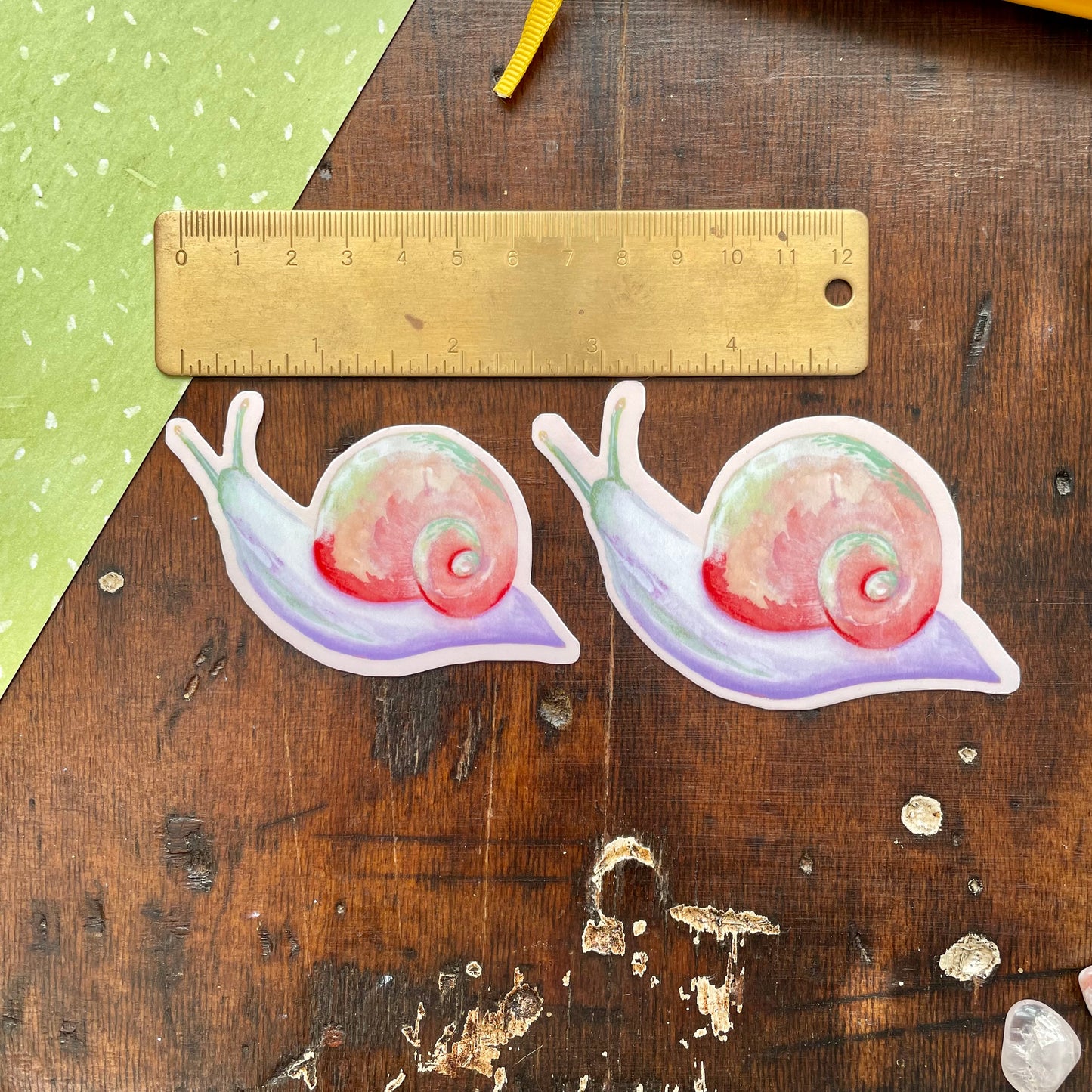Snail Vinyl Stickers