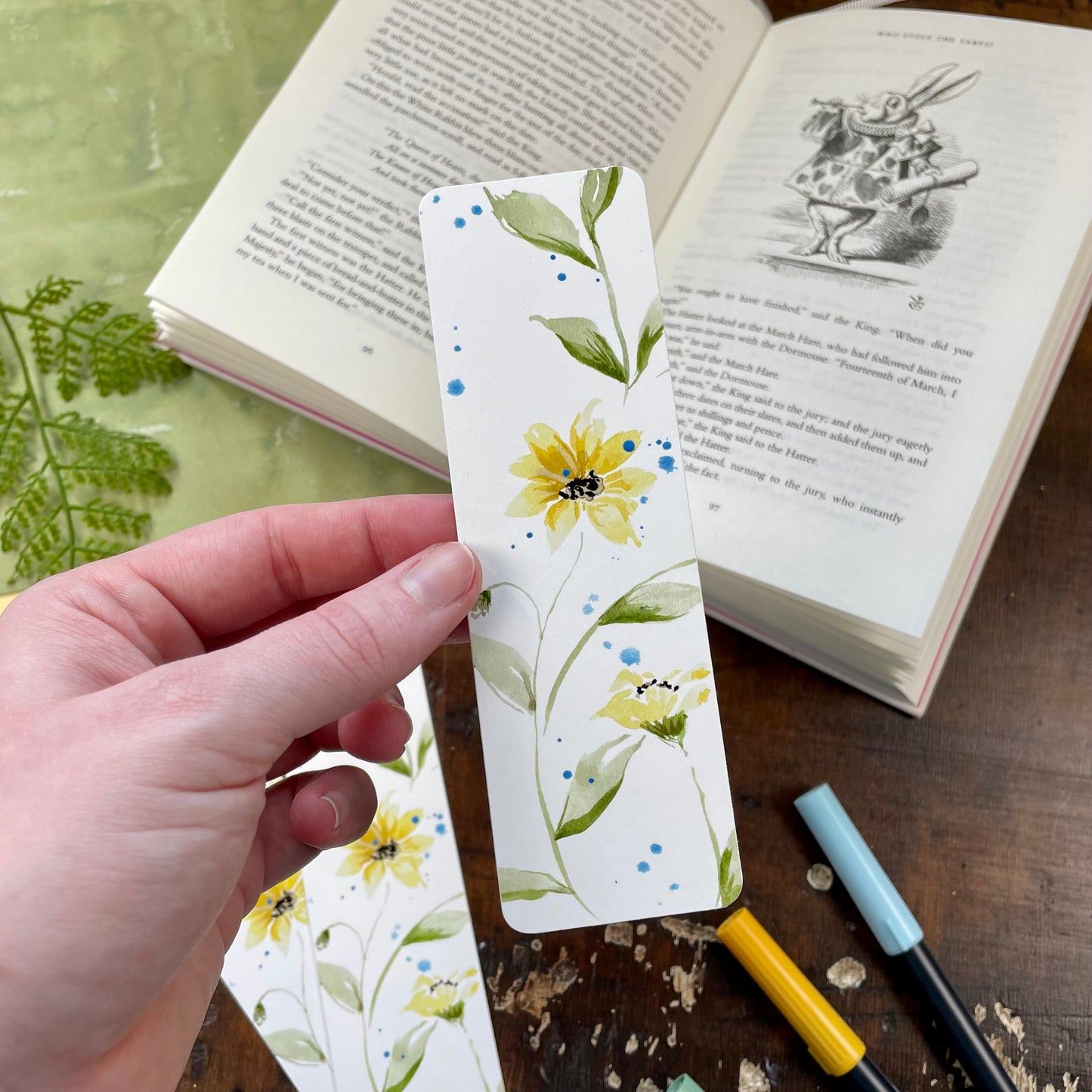 All the Pretty Daisies Bookmark