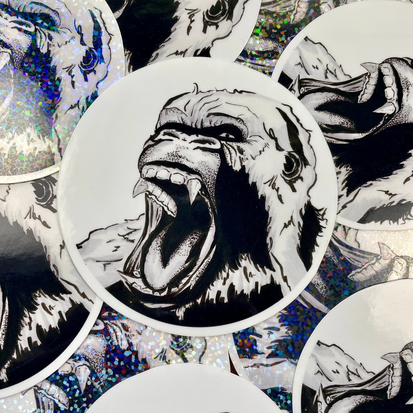 King Kong Vinyl Sticker