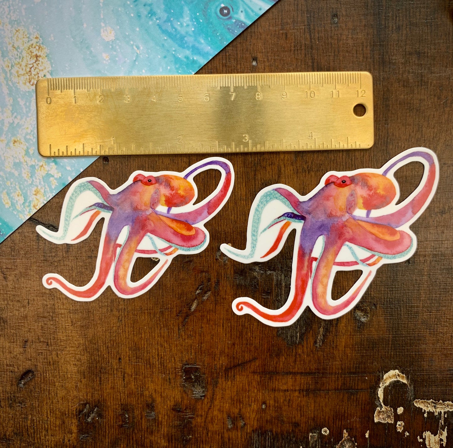 Octopus Vinyl Sticker